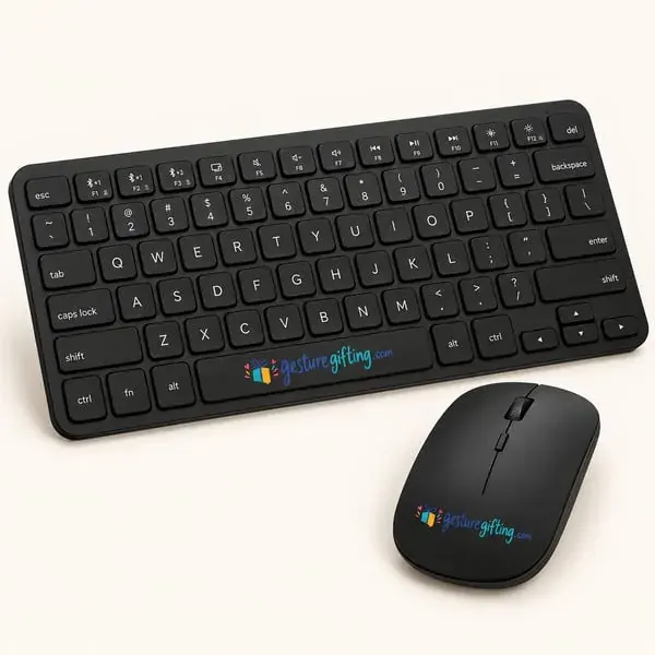 Bluetooth Keyboard & Mouse Combo with your logo