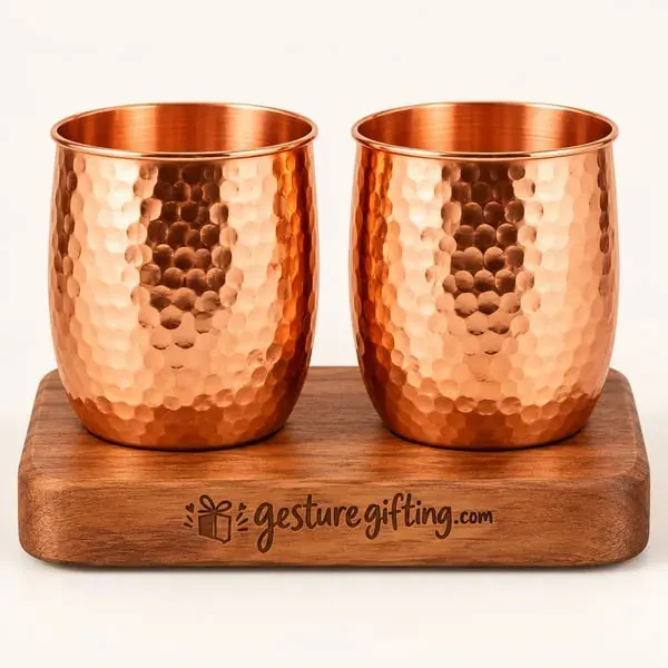 Copper Glass Set of 2 with your logo