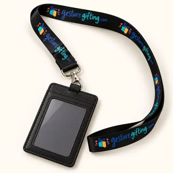 Leather ID Card Holder with your logo