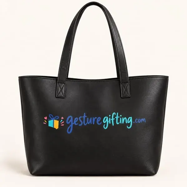Leatherette Tote with your logo