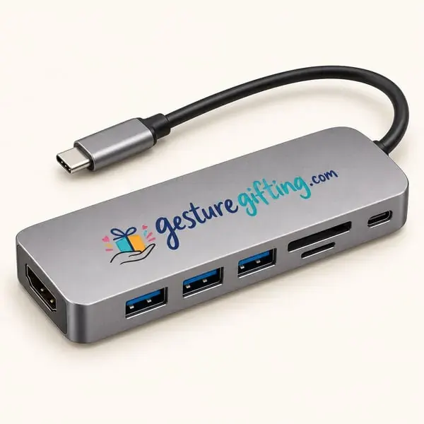 USB-C Hub 6-in-1 with your logo
