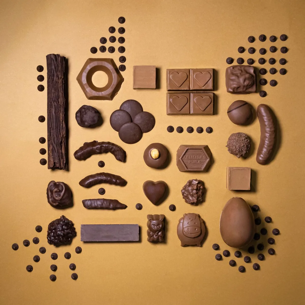 Bean-to-bar chocolate set